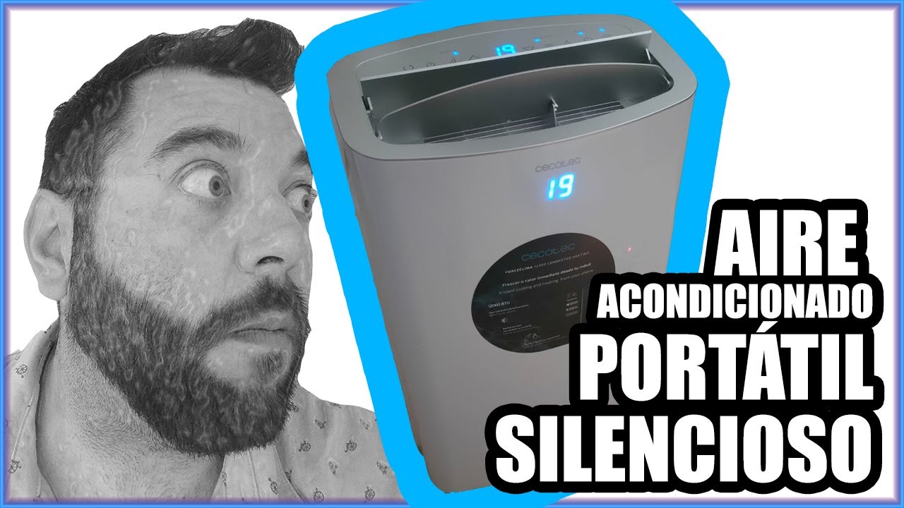 Mejor AIRE Acondicionado PORTÁTIL SILENCIOSO 🥇🥇 (Con WiFi) 【Opiniones  Cecotec ForceClima】🌞 