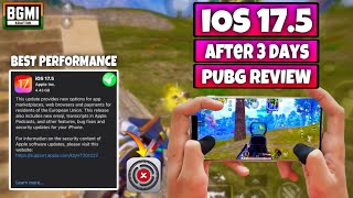 iOS 17.5 After 3 Day’s Review Finally NO MORE HEATING LAG 😍• BEST UPDATE For PUBG BGMI | Five op