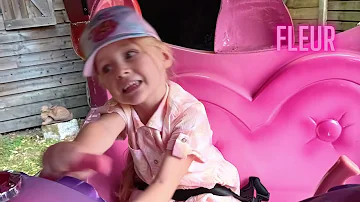 Fleur op bezoek bij Amusementspark Tivoli in Berg en Dal (Nederland). @parktivoli