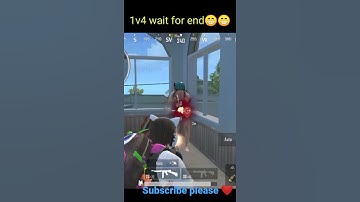 funny video #shorts 1v4 wait for end