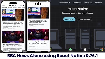 Build a BBC News App in React Native 0.76.1 | Complete Guide with News API, Navigation & Icons