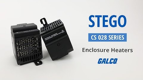 Stego CS 028 Series Enclosure Heaters