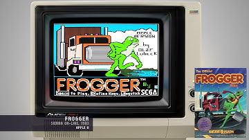 Frogger - Sierra On-Line, 1983 - Apple II (4K)