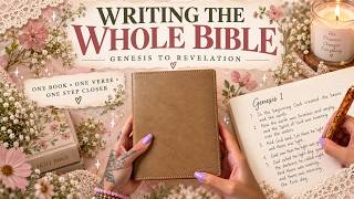 I’m Going to Handwrite the ENTIRE Bible… 📖✍🏼 | 1,000 Page Journal Unboxing