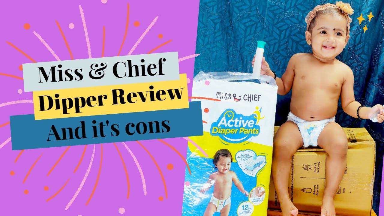 Miss Chief by Flipkart Diapers Review & Cons YouTube