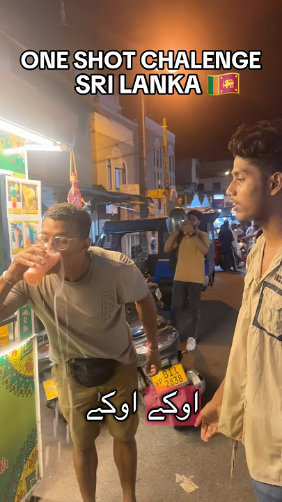 ONE SHOT Challenge In Colombo, SRI LANKA #solotravel #srilanka #colombo #srilankan