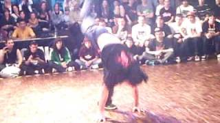bboy wake up @ evolution europe 2009 in germany