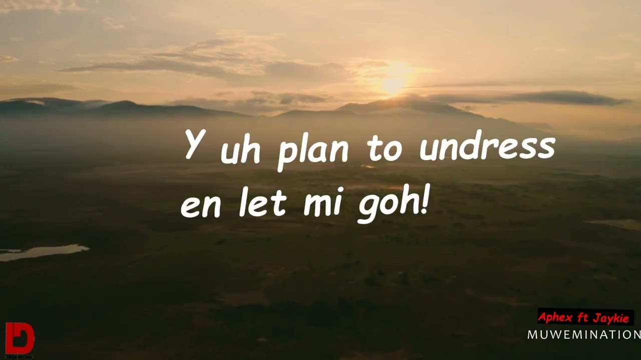 Let me goh- Aphex  ft Jaykie- Lyrics video