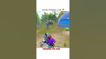 HYDRA DYNAMO VS ME!🔥|QUICK 1v2| @DynamoGaming #bgmi #youtubeshorts