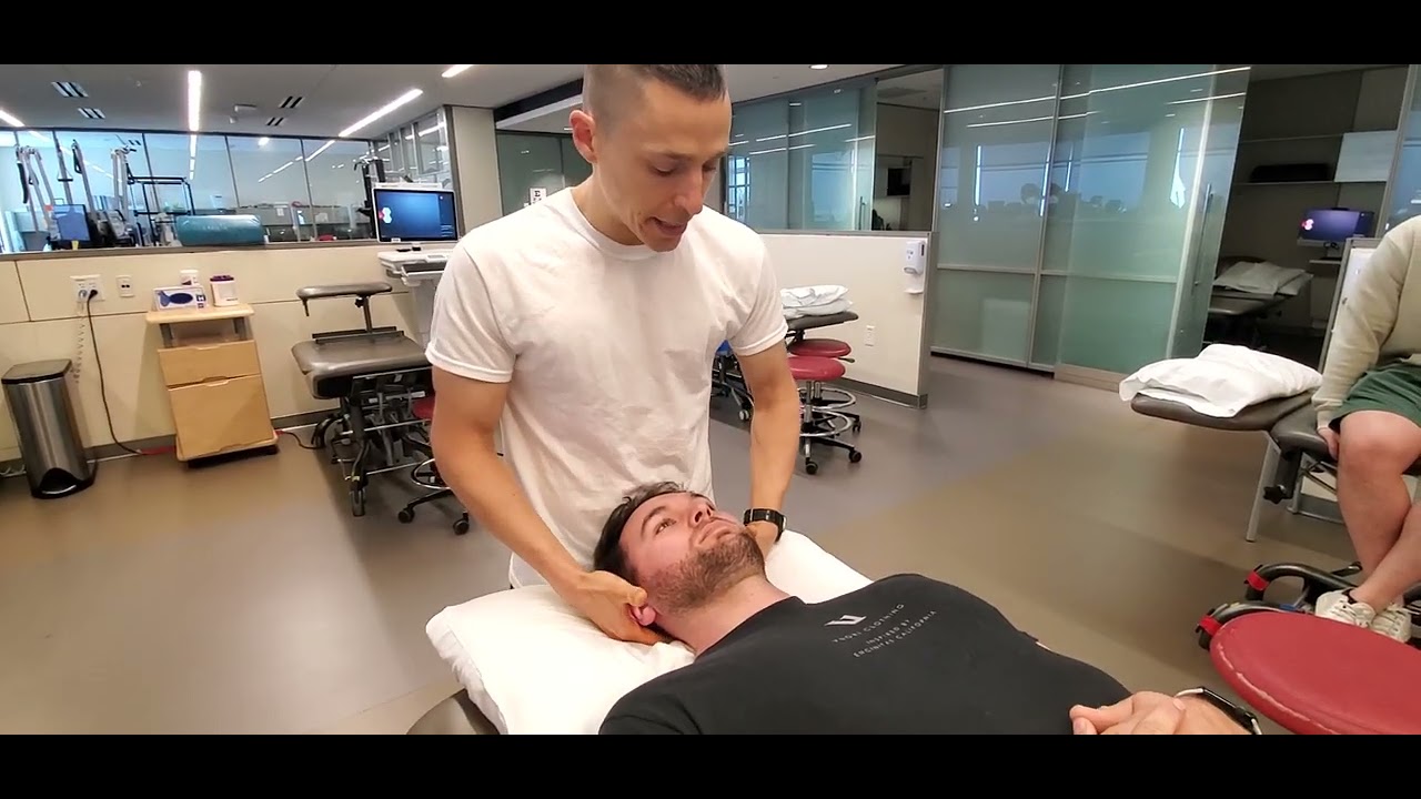 HVLA - Upper Cervical (C1-2) Spinal Manipulation - Rotation, Cradle Hold Technique