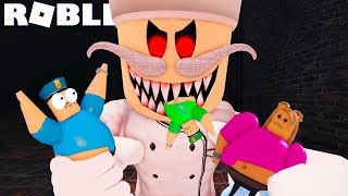 BARRY PRISON ESCAPE RUN SECRET FAMILY WORK AT PIZZAS PLACE ( SCARY OBBY ) - Roblox Animation