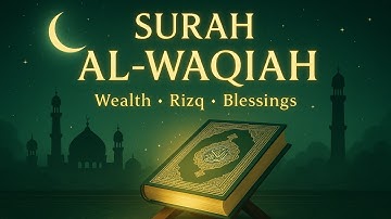 سورة الواقعة | Surah Al-Waqiah – The Chapter of Wealth & Rizq