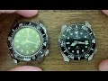 Grand Seiko’s HiBeat Pro Divers 600m SBGH255 vs 9F 200m Divers SBGX335 - side by side