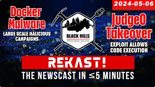 REKAST - Talkin' Bout [infosec] News 2024-05-06 #infosecnews #cybersecurity #podcast  #podcastclips by Black Hills Information Security 399 views 2 weeks ago 5 minutes, 12 seconds