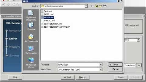 Creating an XML Handler