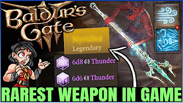 Baldur's Gate 3 - Don't Miss the Rarest Best Legendary Weapon - 1 SHOT POWER Nyrulna Location Guide!