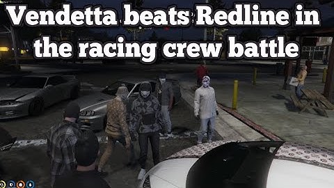 Vendetta beats Redline in the racing crew battle | No-Pixel 3.1