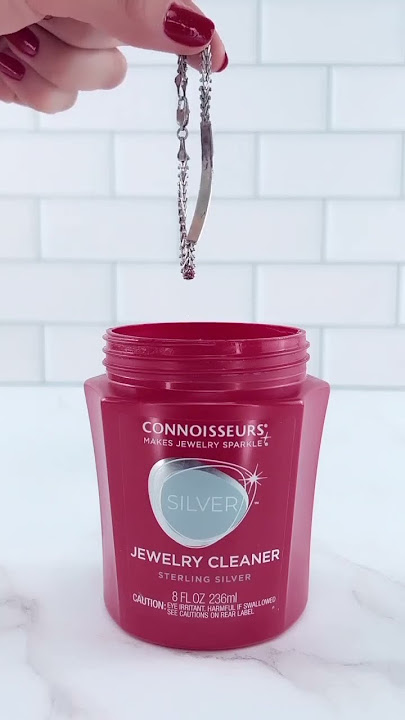 Use Connoisseurs Jewelry Cleaner Silver
