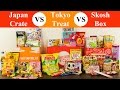MAY TokyoTreat VS Japan Crate VS Skoshbox - Best Premium Box?