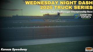 Kanas Speedway LIVE | 2026 Wednesday Night Dash iRacing Truck Series Season Finale