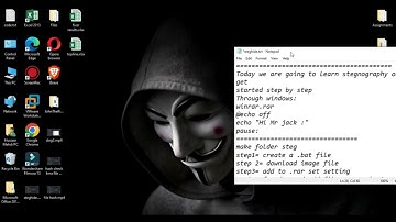 Steganography on Windows 10 | Hide Secret Data in Videos 🔐