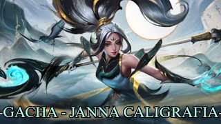 GARANTINDO A JANNA CALIGRAFIA NO NOVO GACHA DISPONÍVEL + GAMEPLAY COMPLETA 🌪 | LOL WILD RIFT