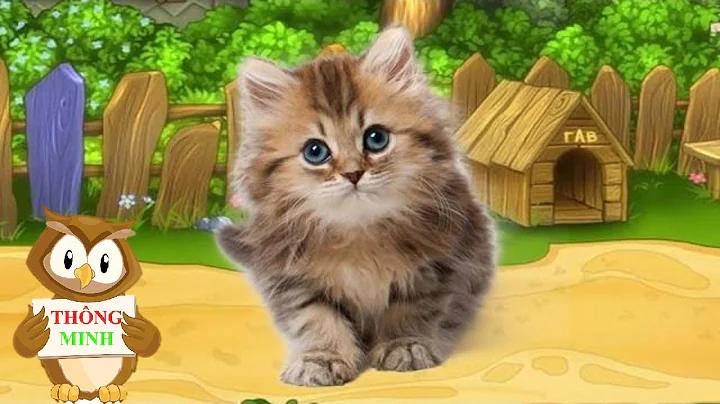 Con vật và tiếng kêu | dạy bé học nói qua hình ảnh con mèo con ong | dạy trẻ thông minh sớm 1 #mới