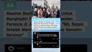 Maxime Bouttier Hadir Dalam Penyambutan Presiden Perancis di Jakarta