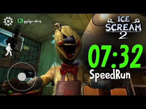 ICE SCREAM 2 NEW UPDATE | SpeedRun (07:32) | Keplerians Network