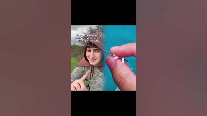 When you complete the side quests before starting the main story 😂🔥 #comedy #videogames #skyrim