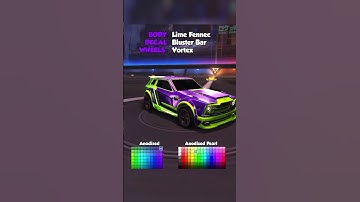 Rocket League Fennec Design #shorts