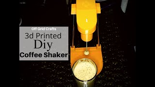 3d printed coffee mixer