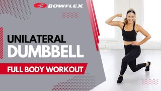 Bowflex® Live | 30-Minute Unilateral Dumbbell Workout