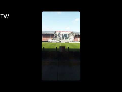 AZ Stadion Ingestort | AZ Alkmaar Stadium Collapsed