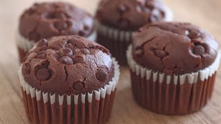 3 Minutes to Prepare/ Extra MOIST & SOFT Double Chocolate Muffins screenshot 4
