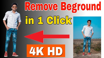 How To Remove Photo Backround in one click -HD Quality || Remove Background in one click