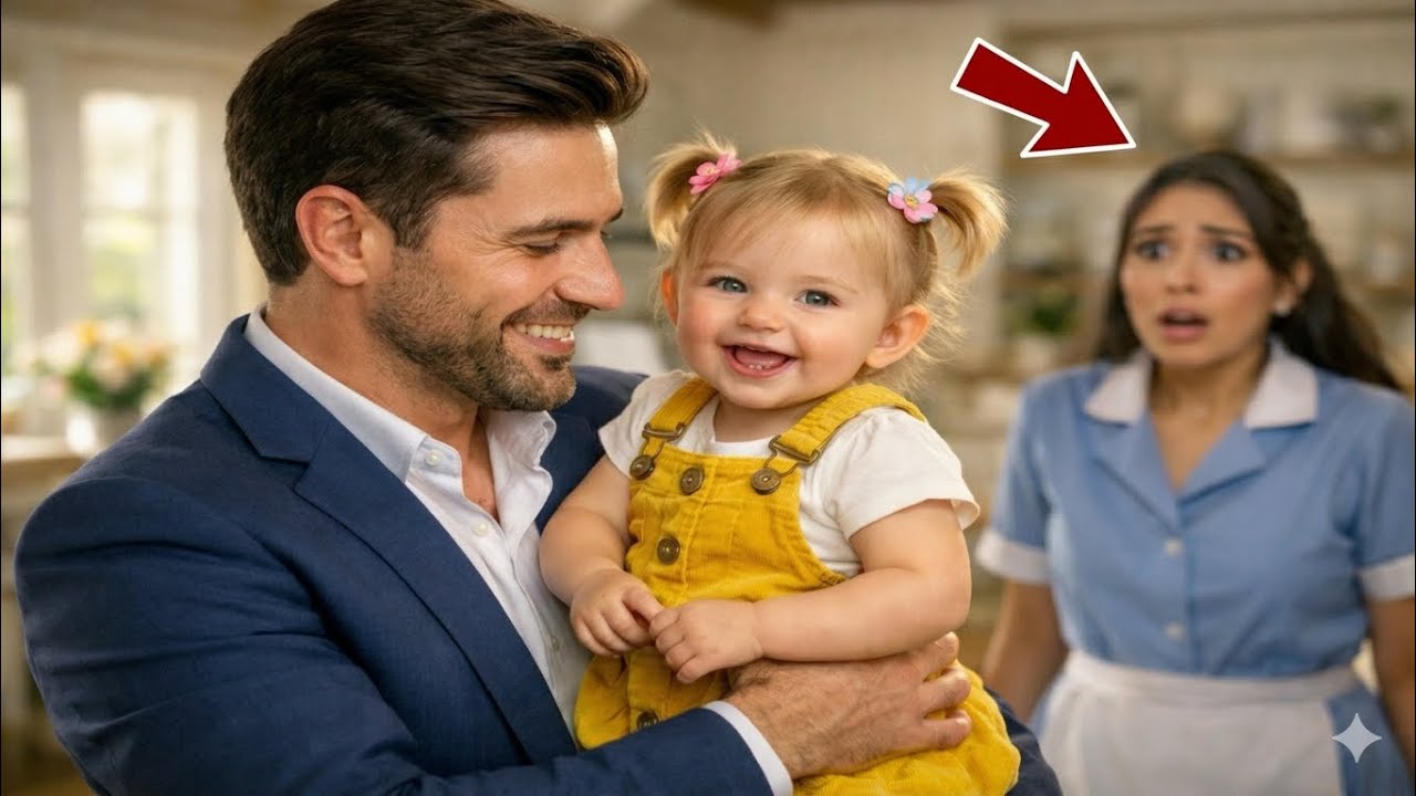 Fiica Femeii De Serviciu A Alergat La Milionar: „Ești Tatăl Meu!”…Toată Lumea A Fost În Stare De Șoc