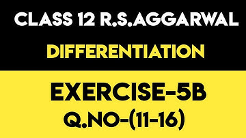 Exercise-5B(11-16) | Class 12 R.S.Aggarwal solutions | Matrices |@MathsSide