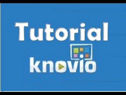 Tutorial Knovio/Como hacer una presentación con Knovio