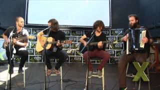 X102.9 Presents: KONGOS "Come With Me Now" (acoustic)