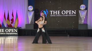 Glenn Ball and Emily Huang West Coast Swing US Open Showcase