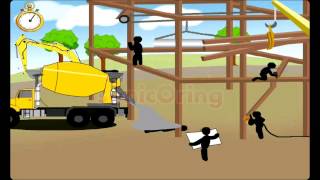 Stick Death Level 3 - Construction Walkthrough screenshot 3