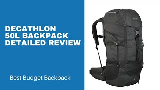 Forclaz 50L Review in Tamil decathlon backpack - YouTube