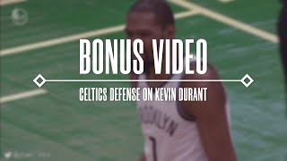 Boston Celtics Defense on Kevin Durant (2022 NBA Playoffs)