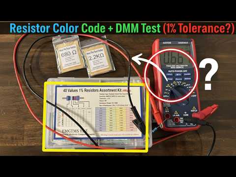 Resistor Color Code + DMM Test (1% Tolerance?)