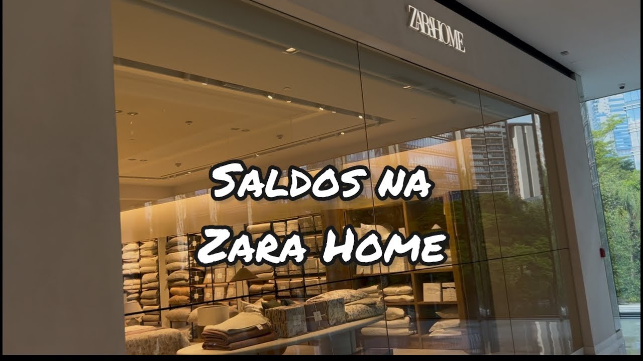 SALDOS DA ZARA HOME/ OS PRODUTOS MAIS DESEJADOS DA LOJA.