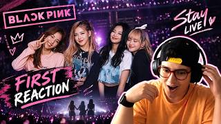 WHO ARE THEY?! || FIRST TIME EXPERIENCING THE BLACKPINK - STAY live performance REACTION