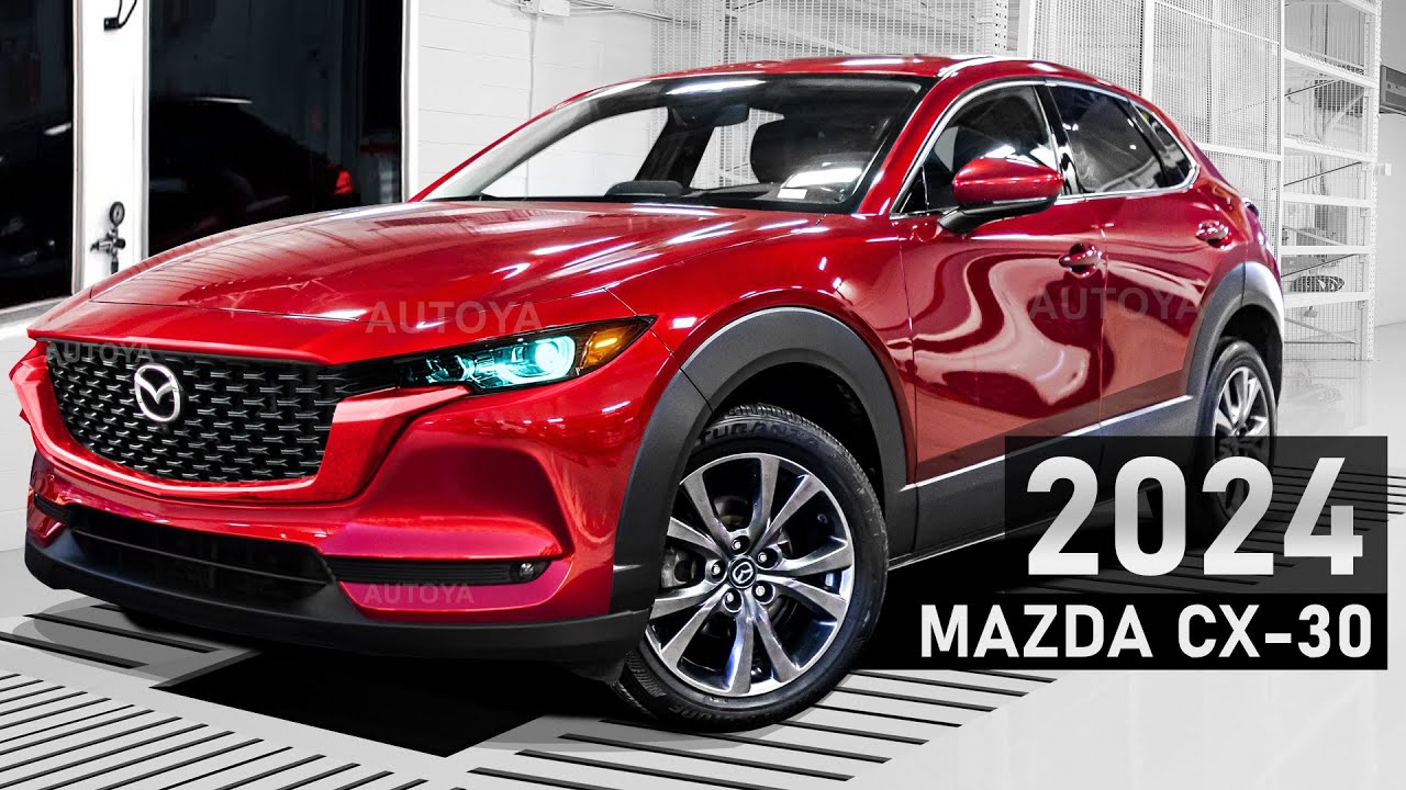 New Mazda CX-30 2024 Refresh - FIRST LOOK: Exterior Facelift & Interior  Restyle 