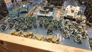 Dark Angels vs Night Lords -  Warhammer 40k Narrative Battle Report