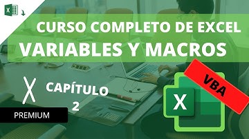Curso Premium de Excel MACROS | 2. Variable en VBA Y MACROS | Ejercicios Descargables